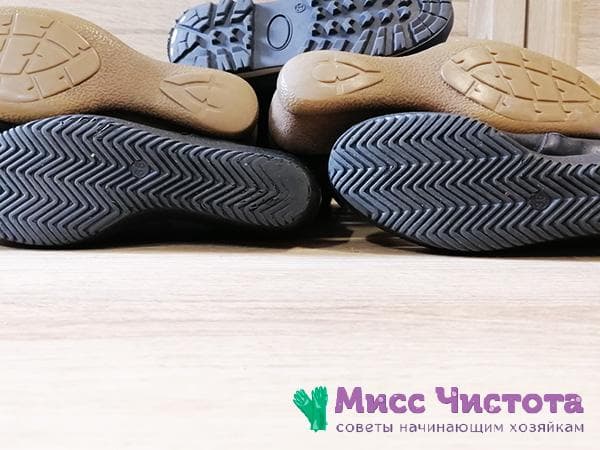 подошва зимней обуви