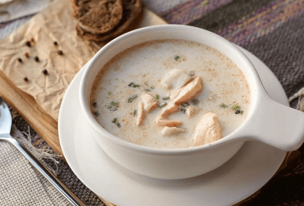 Финская уха со сливками