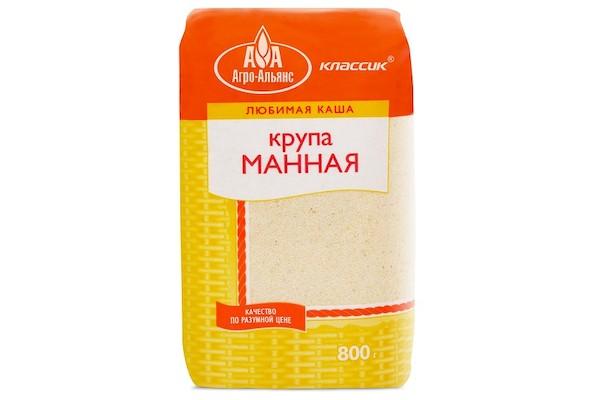 Манка в упаковке