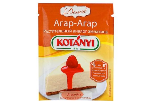 Растительные аналоги желатина