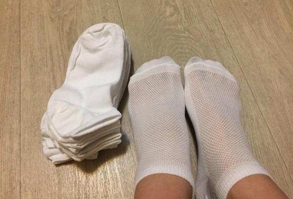 Белые носки Капроновые